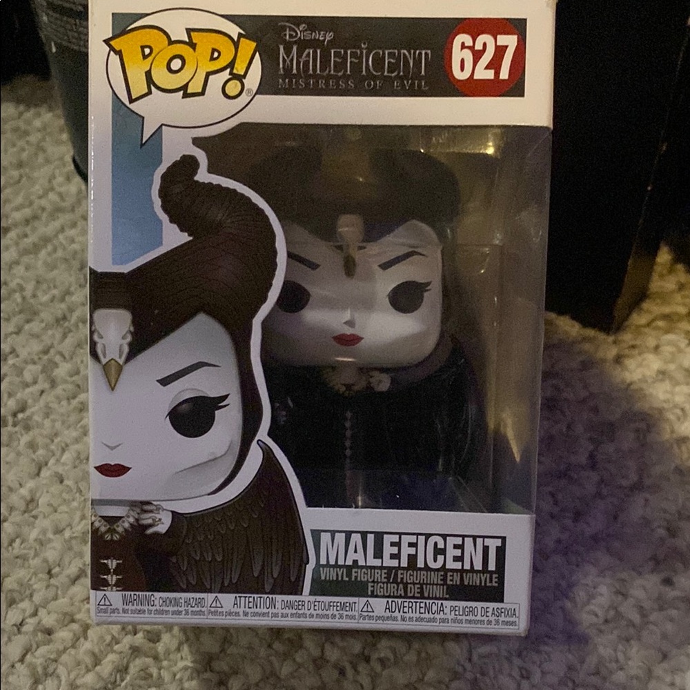 Funko Maleficent Pop! Figure - Black and White